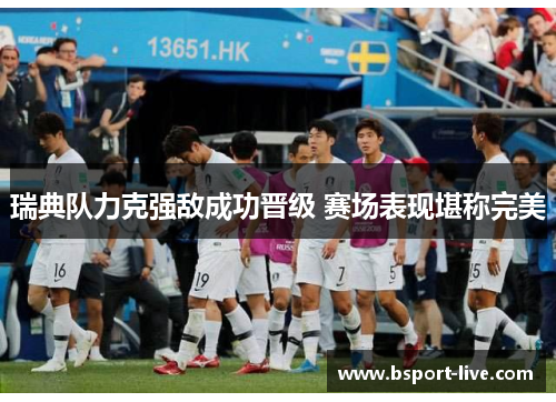 瑞典队力克强敌成功晋级 赛场表现堪称完美